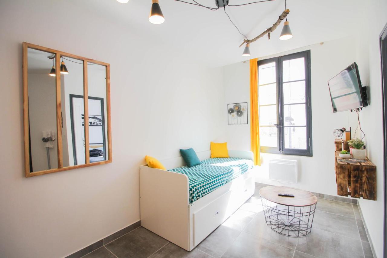 Charmant T2 En Coeur De Ville - 2 Lits + Lit Bebe - Wifi - Imprimante Carcassonne Exterior photo